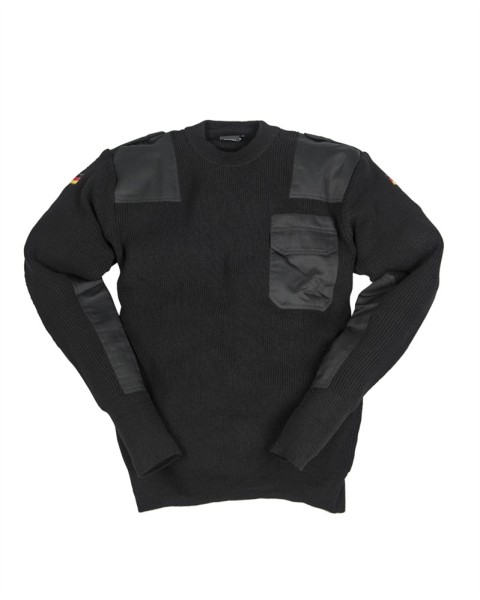 Bundeswehrpullover mit Abzeichen