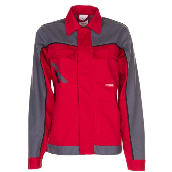 Highline Damen Bundjacke rot/schiefer/schwarz