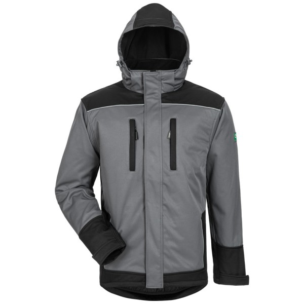 Ajax Winter-Softshelljacke mit Kapuze