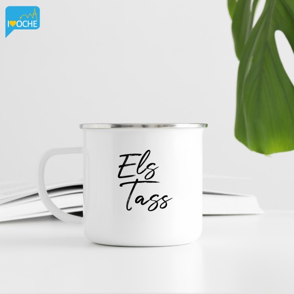 "ELS Tass" - Emailletasse