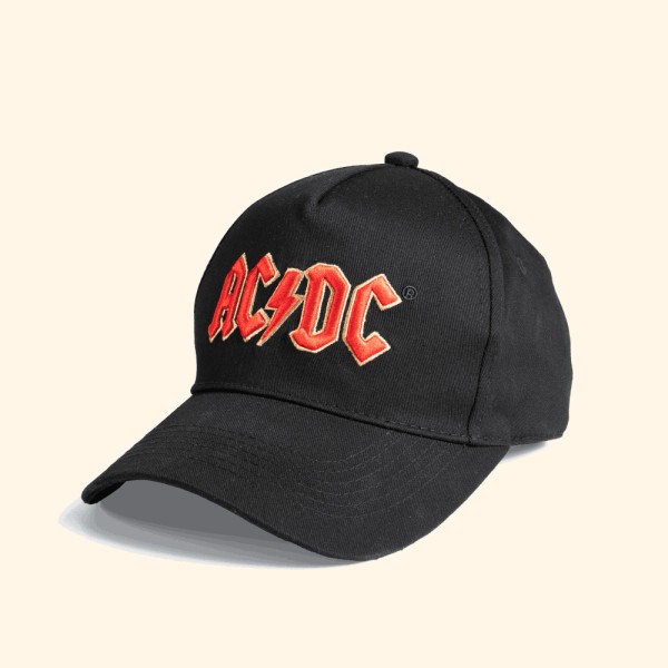 AC/DC Kappe schwarz/rot