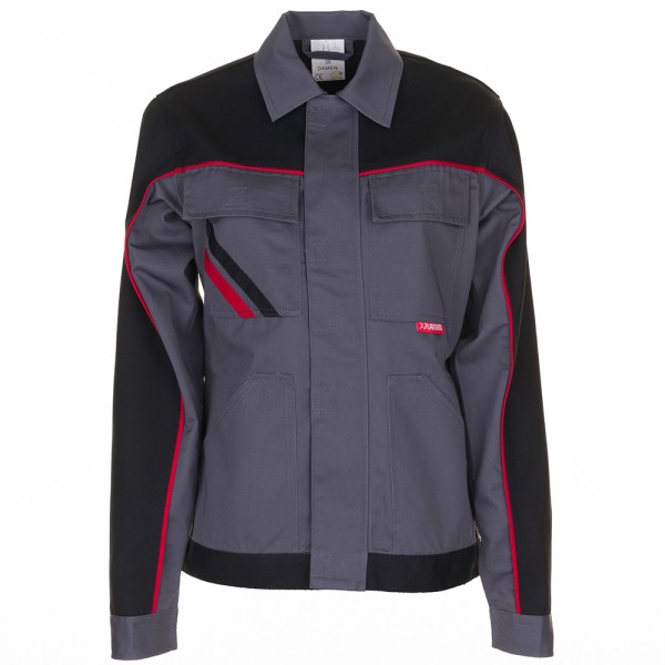 Highline Damen Bundjacke schiefer/schwarz/rot