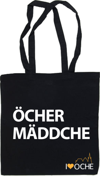 "ÖCHER MÄDDCHE" - Baumwolltasche