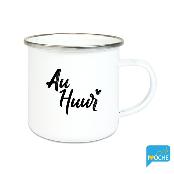 "Au Huur" - Emailletasse