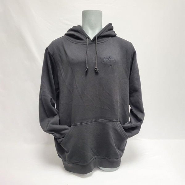 Carolus Hoody black on black - limited edition