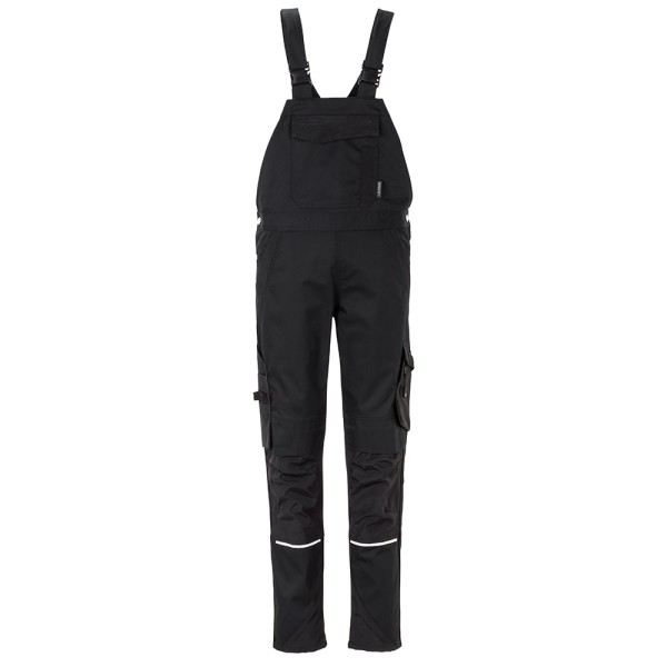 Norit Damen Latzhose schwarz/schwarz