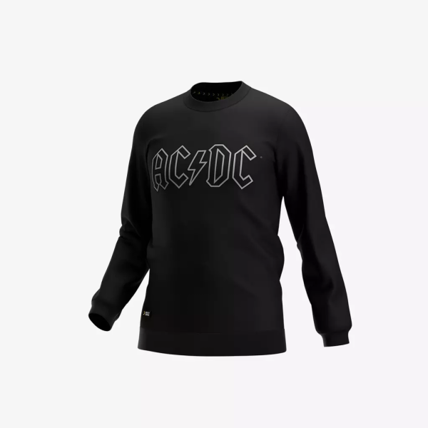 AC/DC Unisex Pullover schwarz/weiß