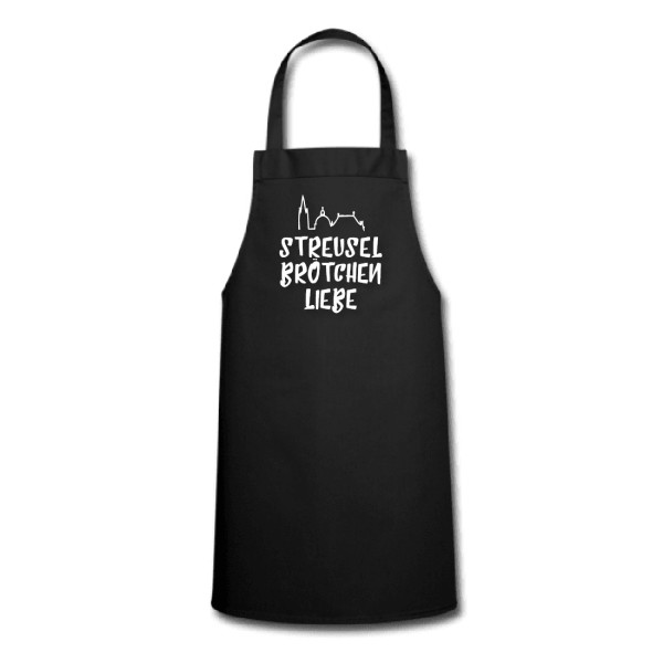 "STREUSELBRÖTCHENLIEBE" - Schürze
