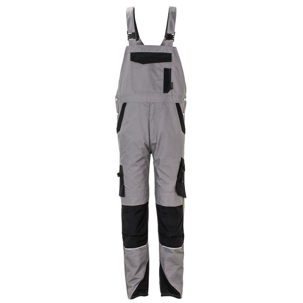 Norit Herren Latzhose zink/schwarz