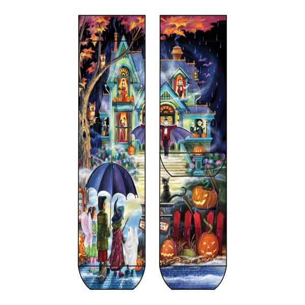 COOL7 Damen Socken Scary night