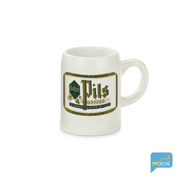 "Öcher Walfisch Pils"- Bierkrug