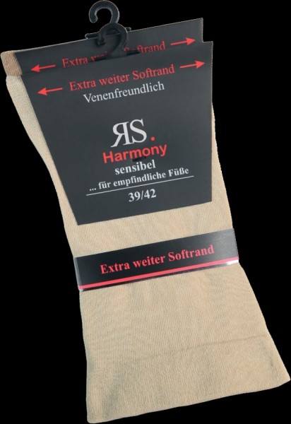 Harmony Socken sensibel hell für Diabetiker geeignet