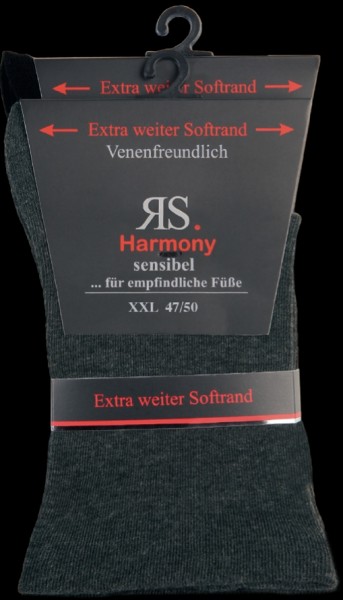RS Harmony Socken senibel 2er Pack Gr. 47/50