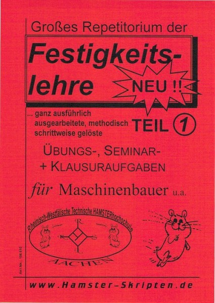 Großes Repetitorium der FESTIGKEITSLEHRE