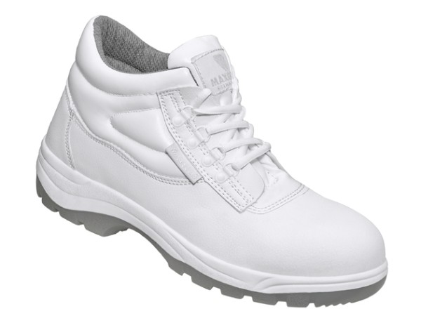 W430 Stiefel Microfaser weiss S2 Auslaufmodell
