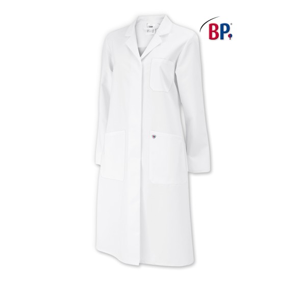 Arztkittel1699 für Damen, 100% Baumwolle weiß