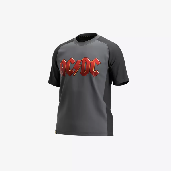 AC/DC Unisex T-Shirt grau/rot