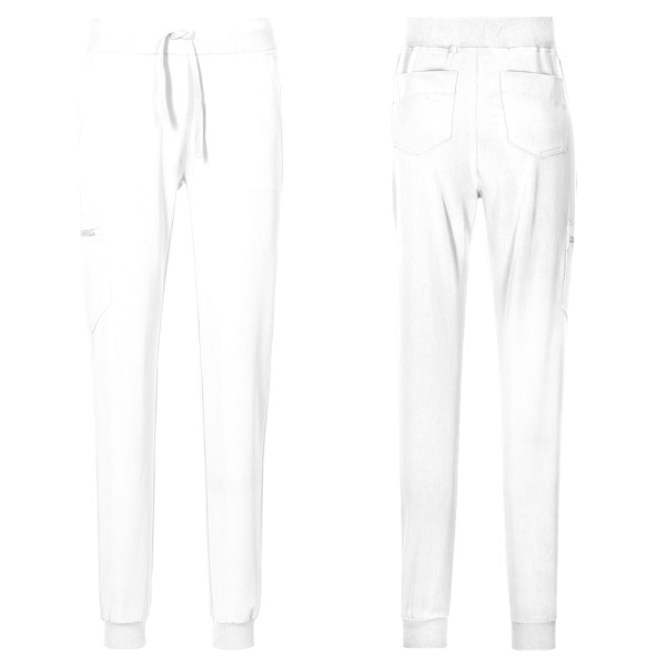 Schlupfhose Unisex mit Stretch, Farbe weiß