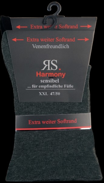 RS Harmony Socken senibel 2er Pack Gr. 47/50