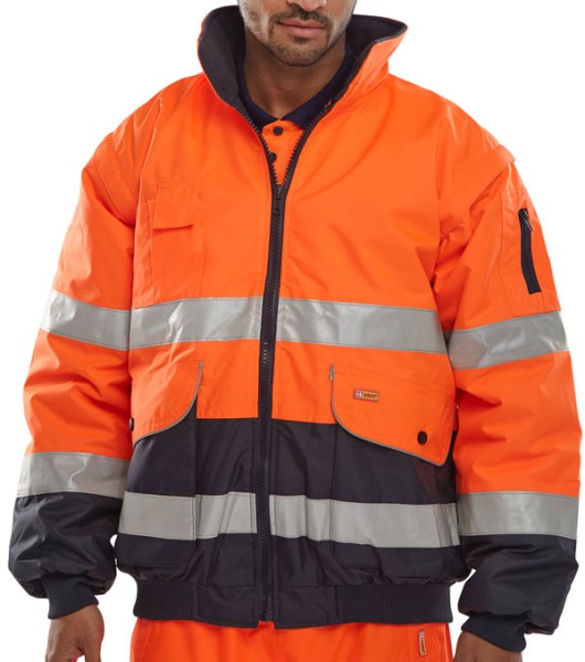 Warnschutz Europa Bomber-Jacke